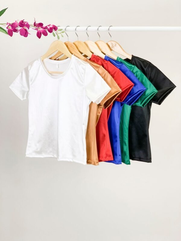 [204SATEN] Remera Saten